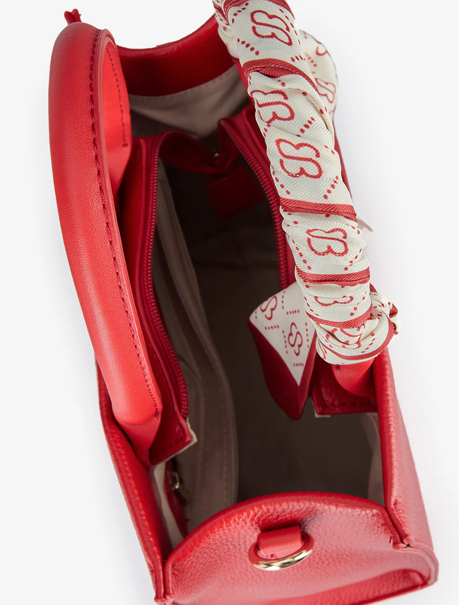 Sac à main Mirta - Rouge - Image 4