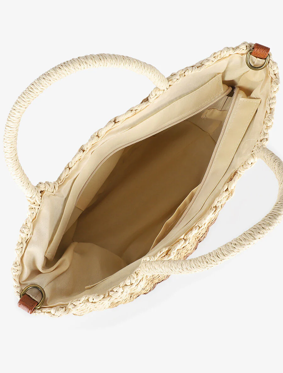 Sac à main Nana - Marron/beige - Image 4