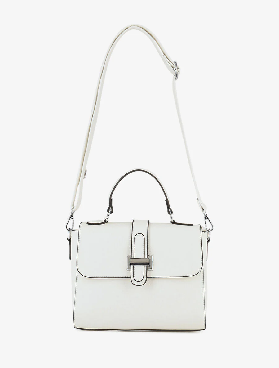 Sac à main Popie - Blanc - Image 3