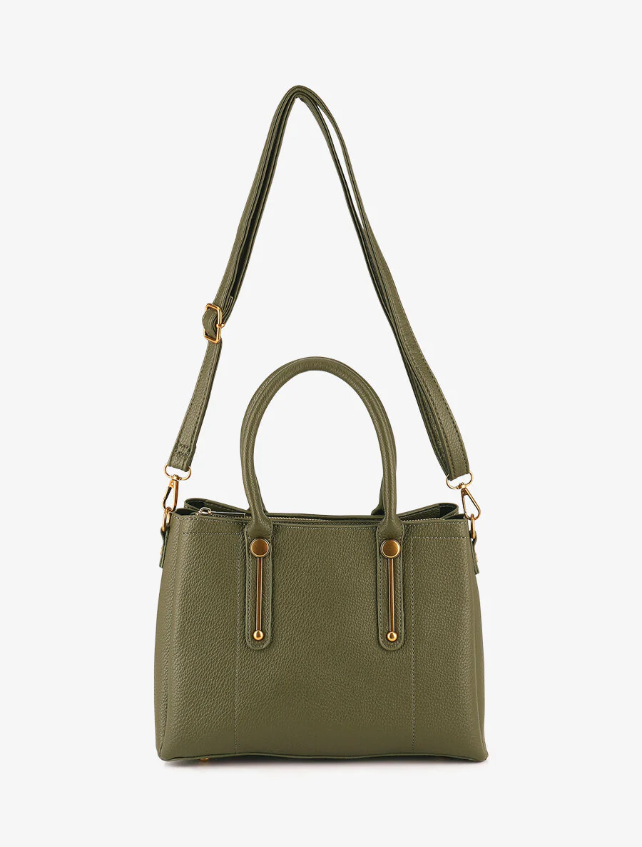 Sac à main Poppy - Kaki - Image 3