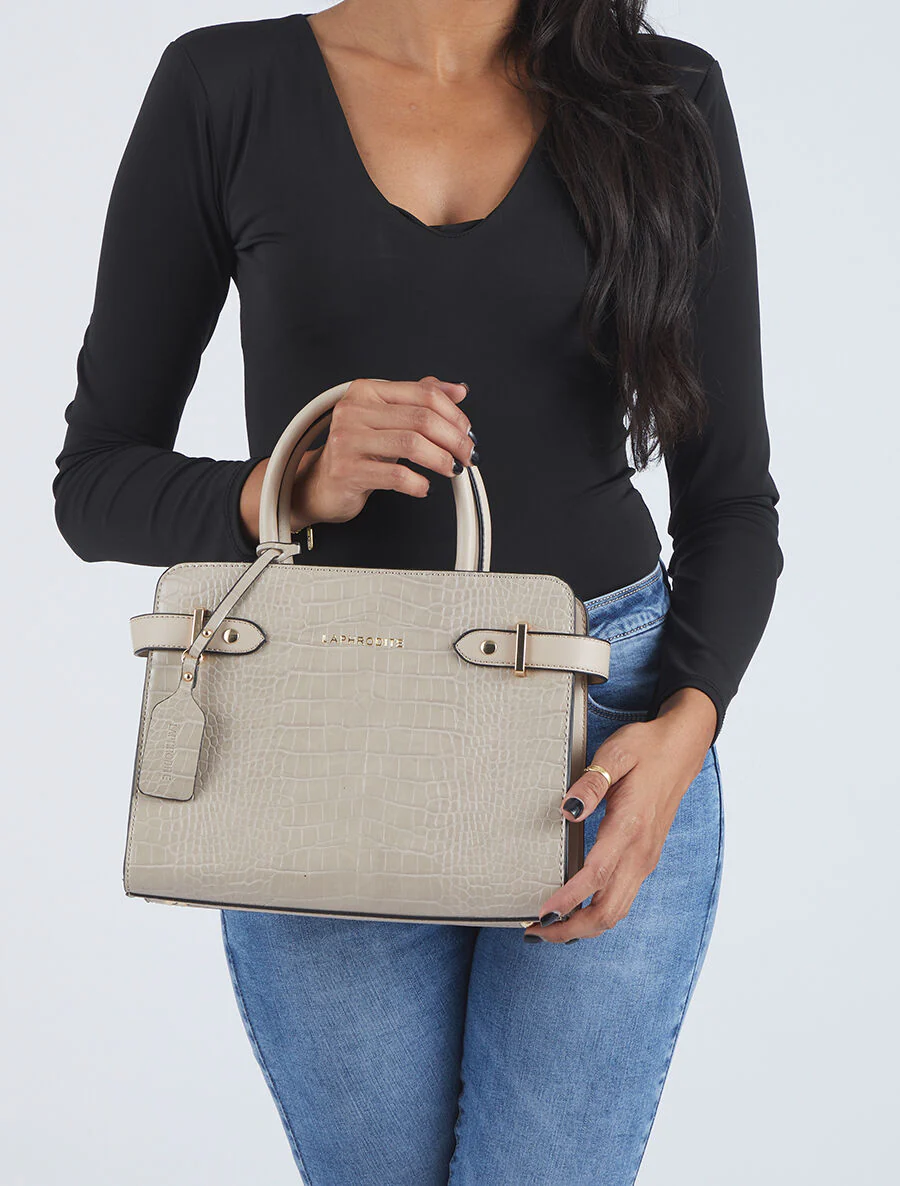 Sac à main Romane - Gris - Image 5