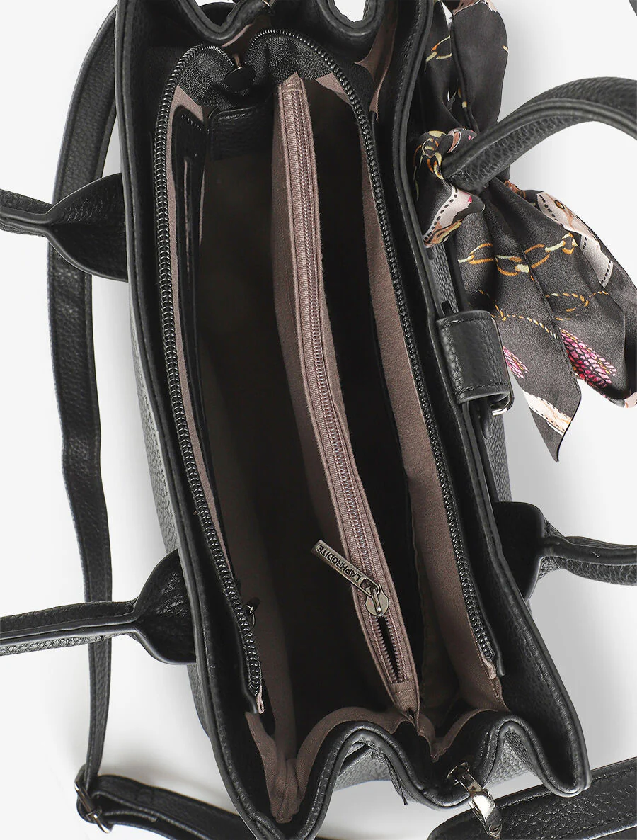 Sac à main Rosalba - Noir - Image 4