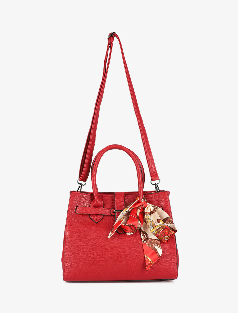 Sac à main Rosalba - Rouge - Image 3