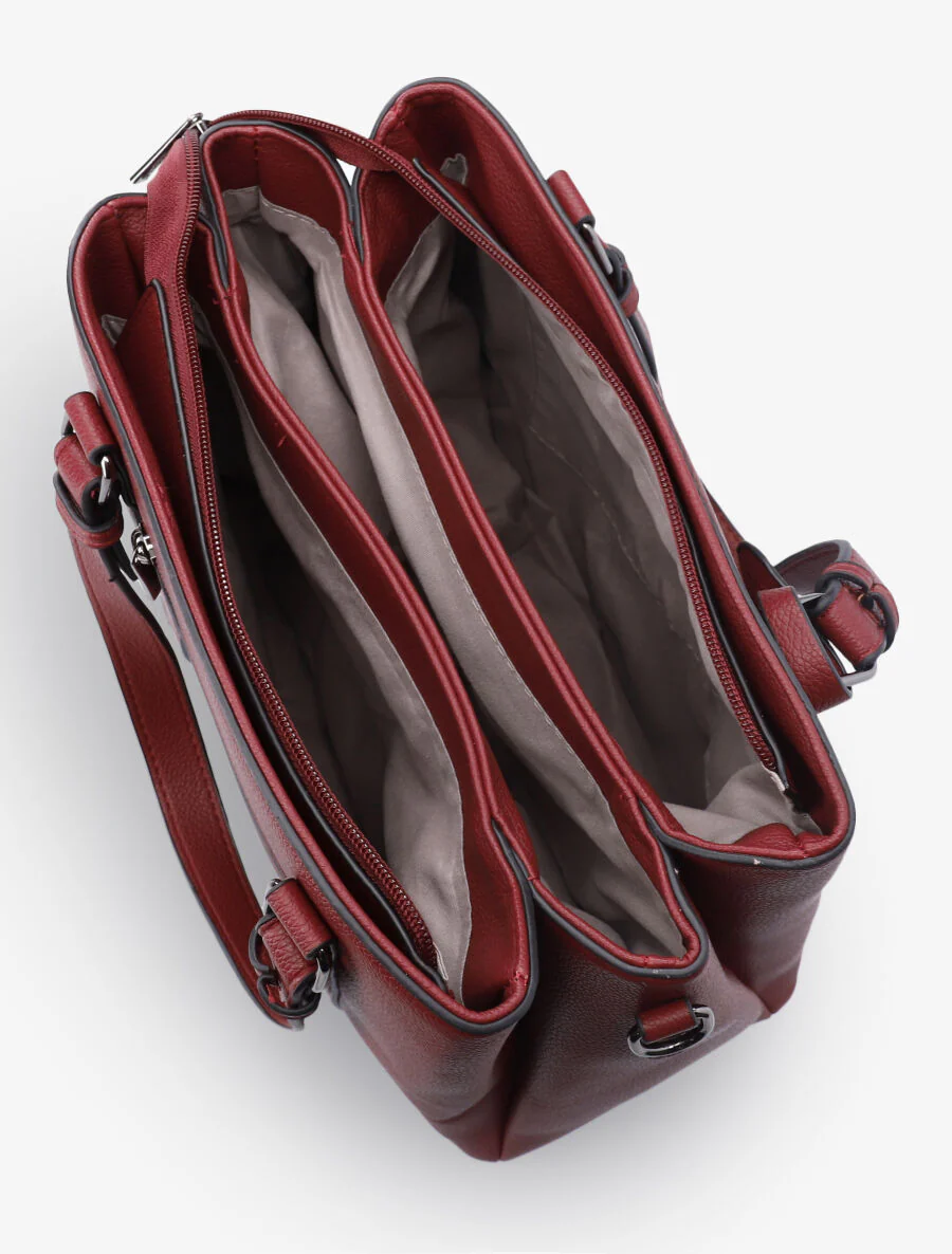 Sac à main Rosalia - Rouge - Image 4