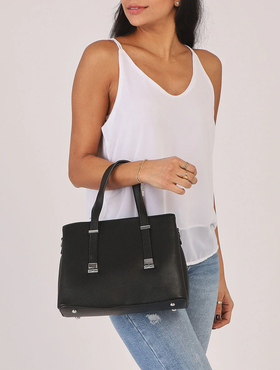 Sac à main Théa - Noir - Image 7