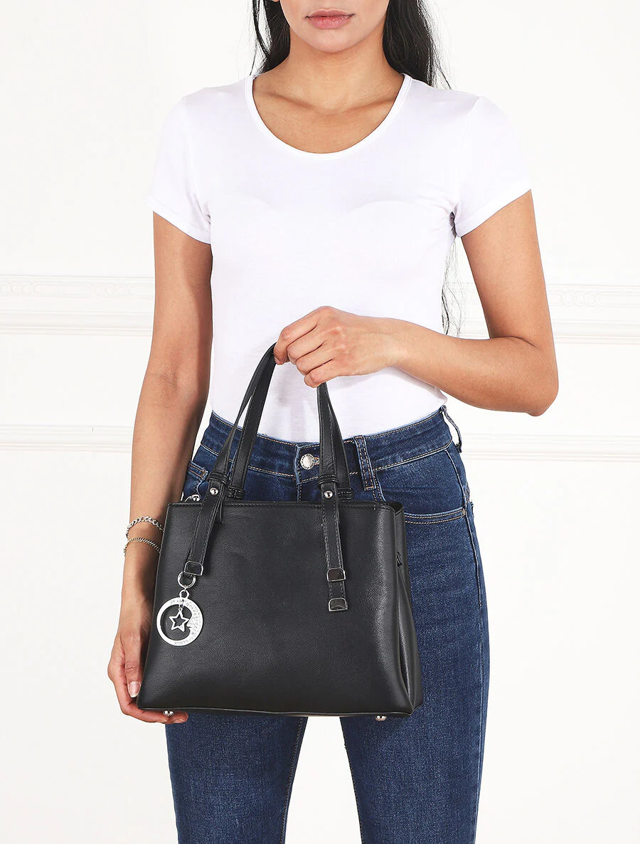 Sac à main Tonie - Noir - Image 5