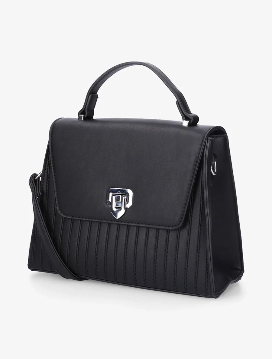 Sac à main Valérie - Noir - Image 2