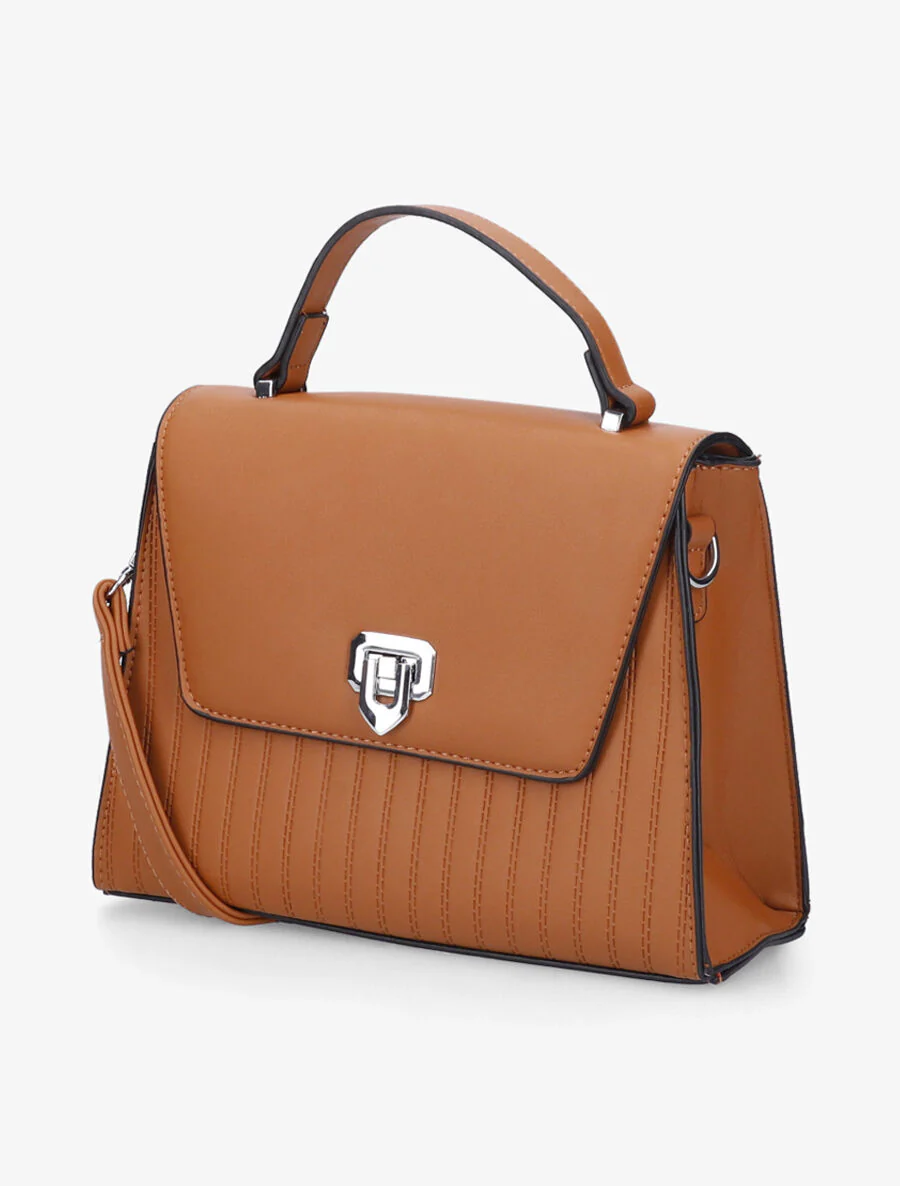 Sac à main Valérie - Camel - Image 2