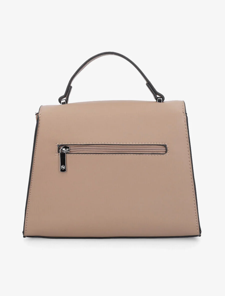 Sac à main Valérie - Taupe - Image 3