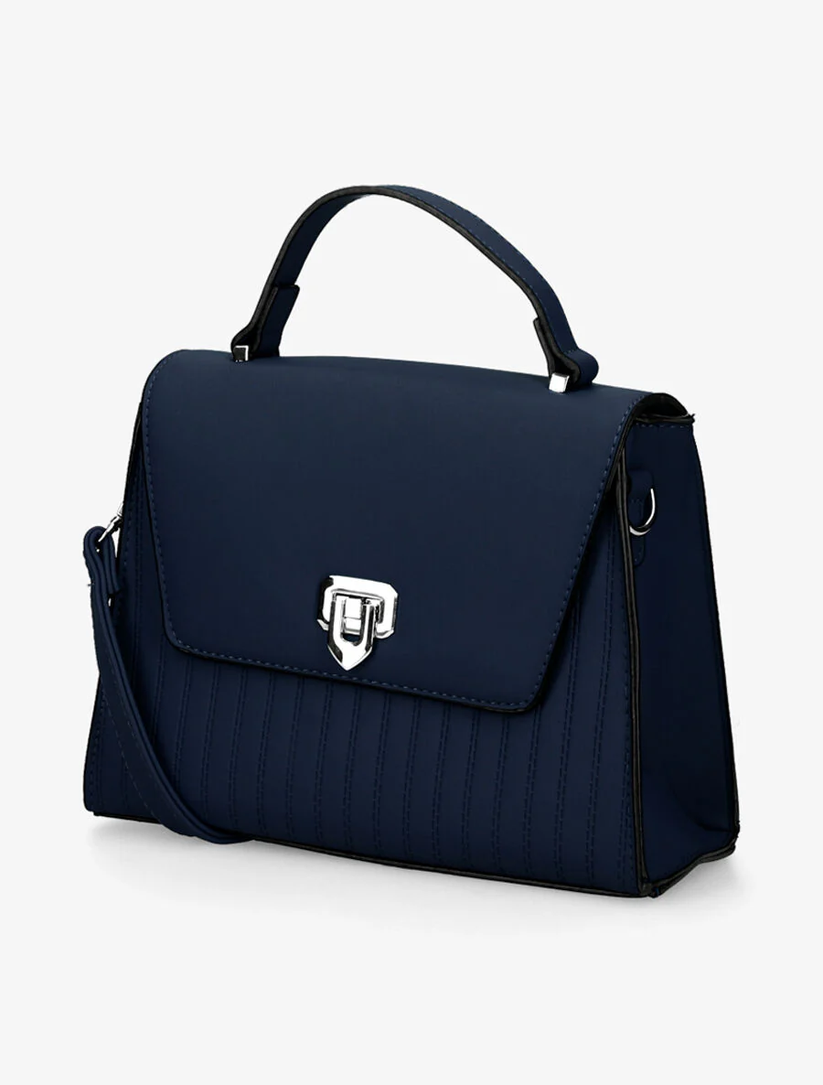 Sac à main Valérie - Marine - Image 2