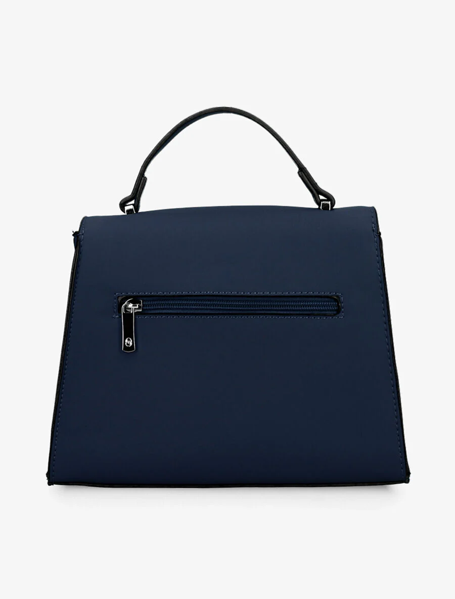 Sac à main Valérie - Marine - Image 3