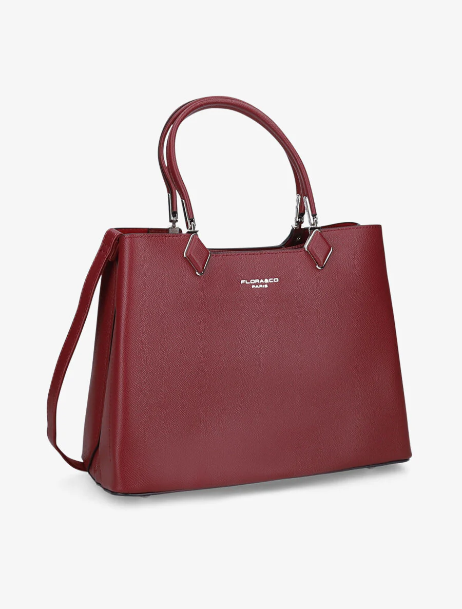 Sac à main Virginie - Rouge - Image 3