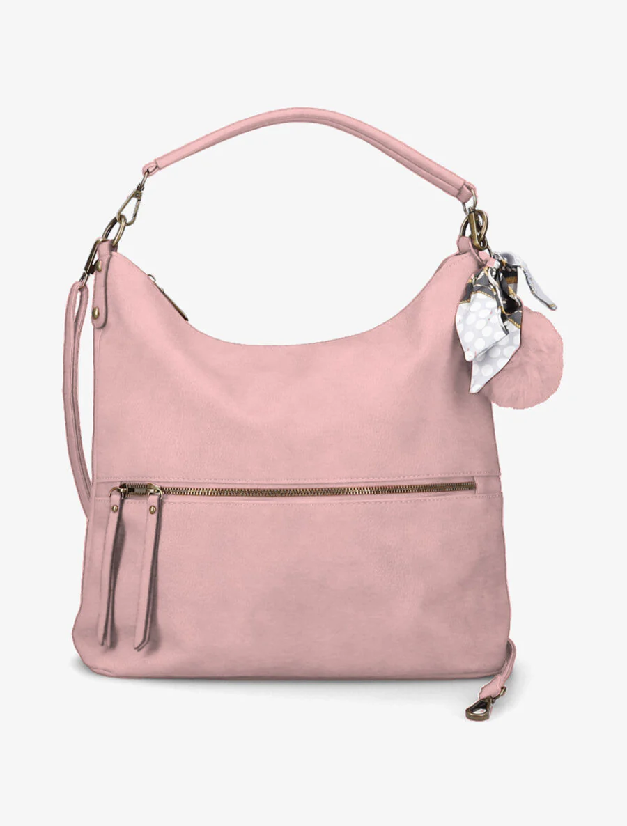 Sac à main Zina - Rose poudré