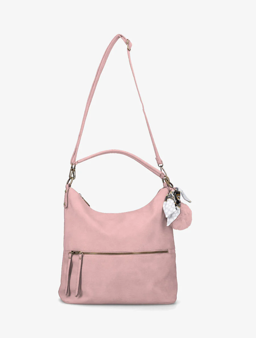 Sac à main Zina - Rose poudré - Image 3