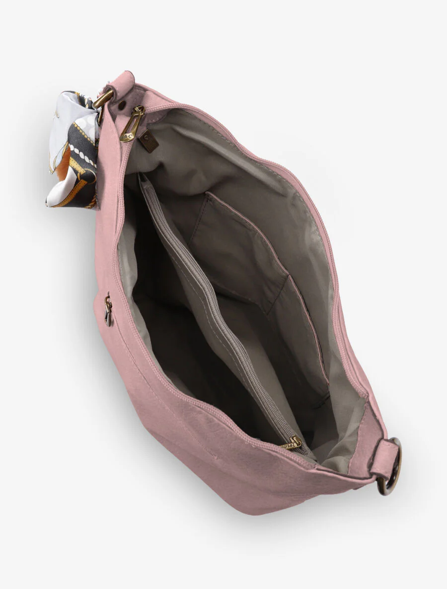 Sac à main Zina - Rose poudré - Image 4