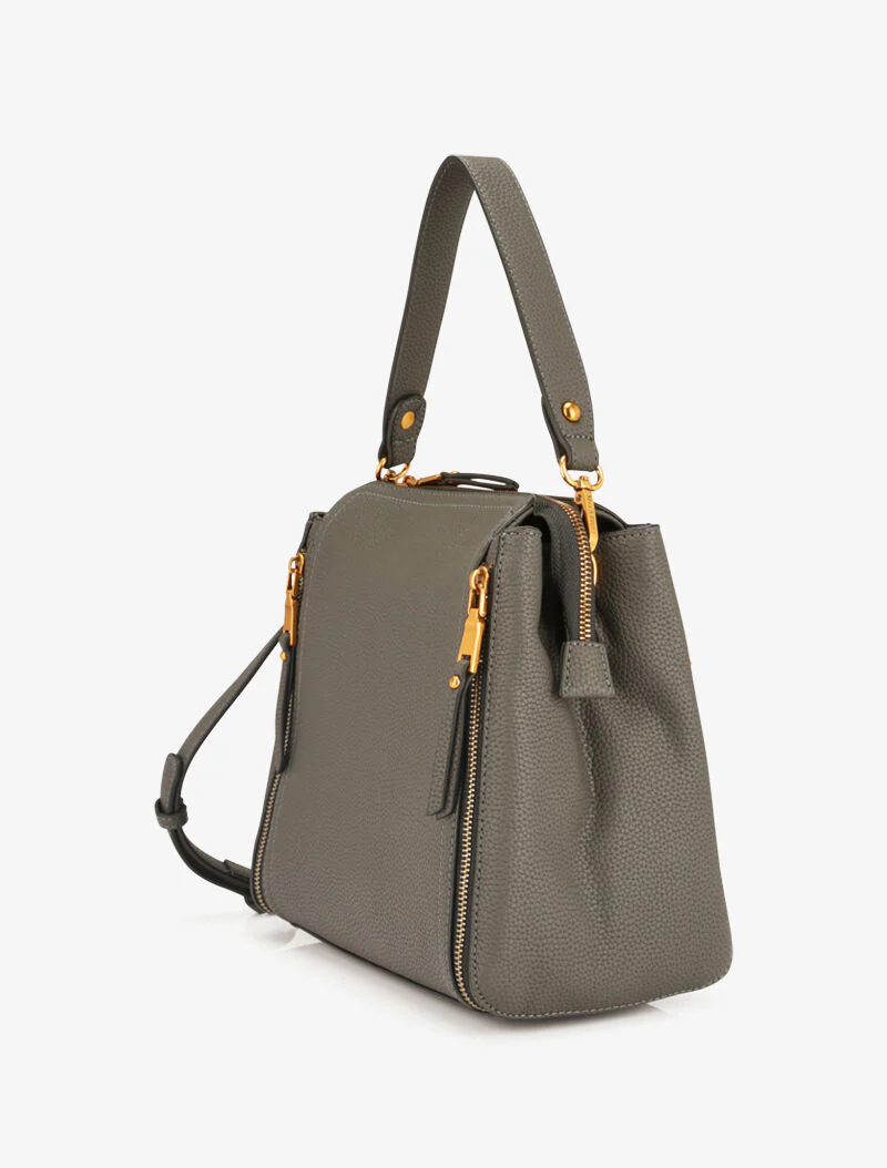 Sac à main Zoé - Gris foncé - Image 2