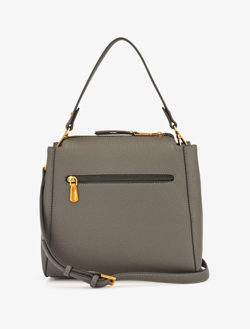 Sac à main Zoé - Gris foncé - Image 3