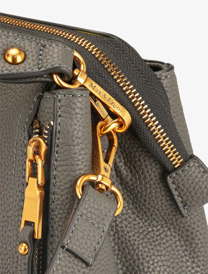 Sac à main Zoé - Gris foncé - Image 4