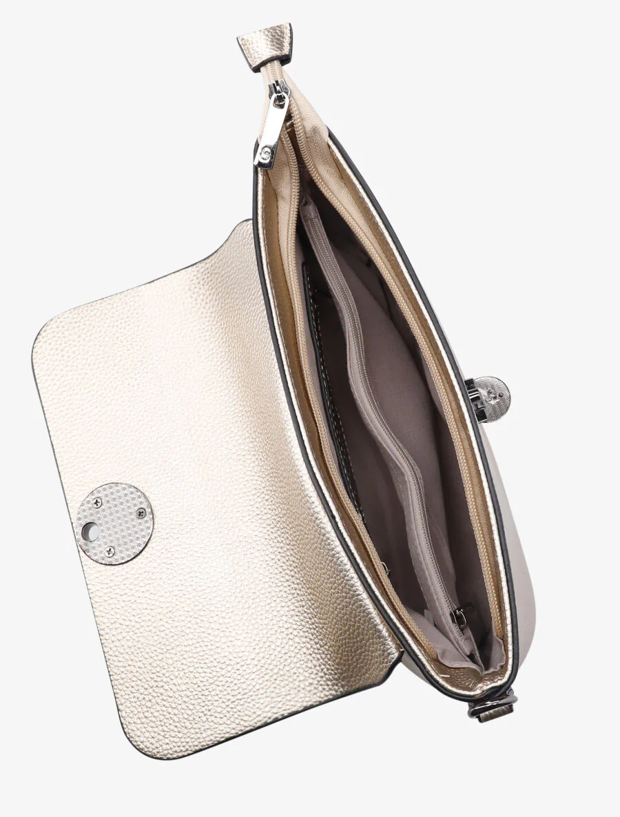 Sac baguette Roxane - Bronze - Image 4
