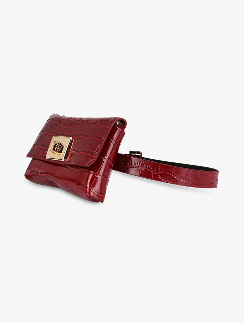 Sac banane Viviane - Bordeaux - Image 3
