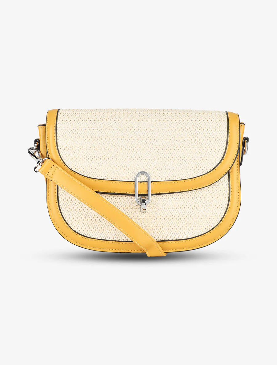 Sac bandoulière Alicia - Jaune