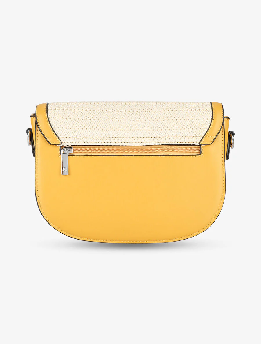 Sac bandoulière Alicia - Jaune - Image 2