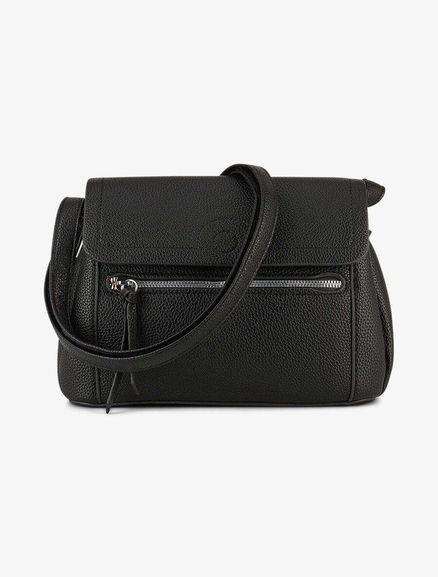 Sac bandoulière Alicia - Noir
