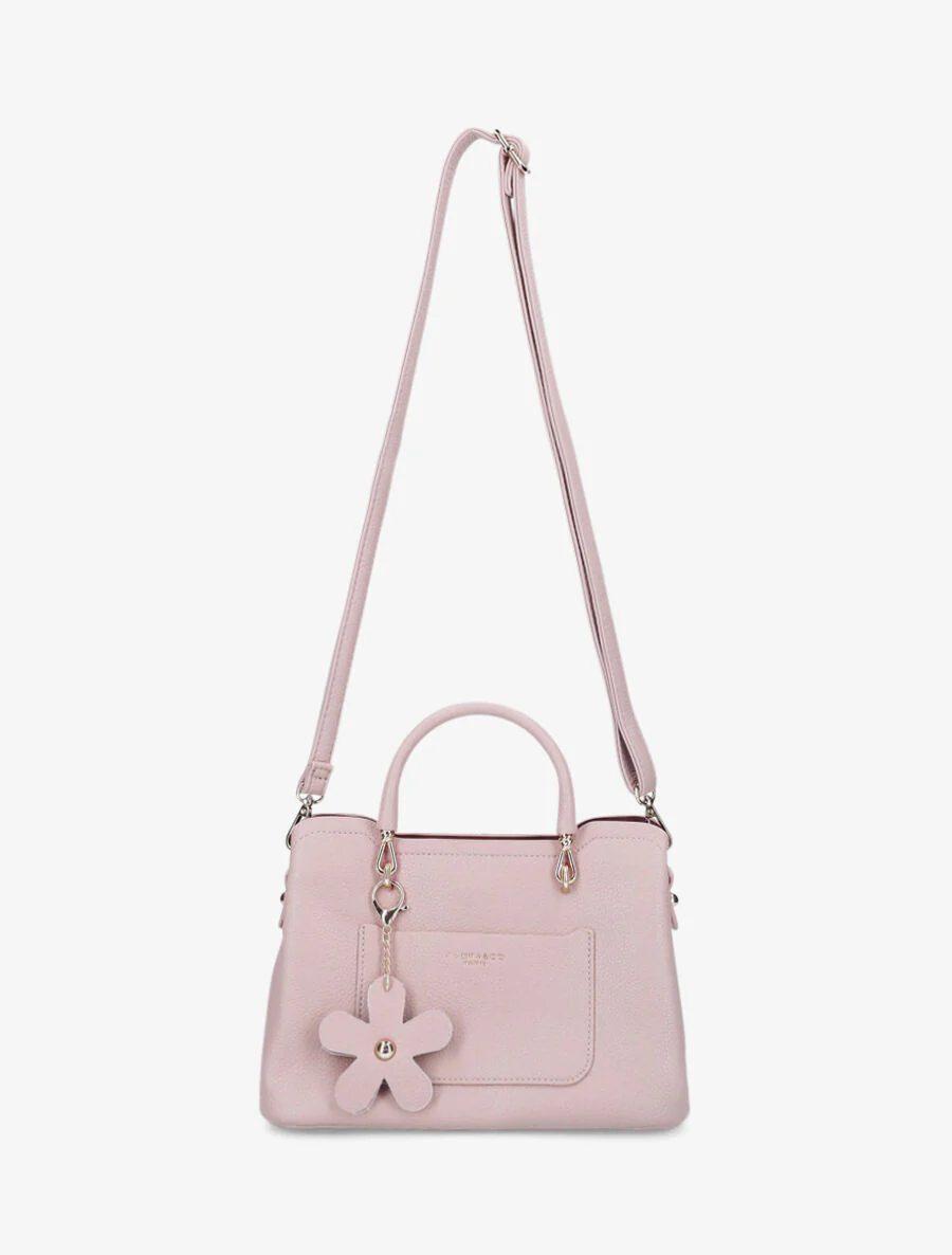 Sac bandoulière Anaïs - Rose - Image 3