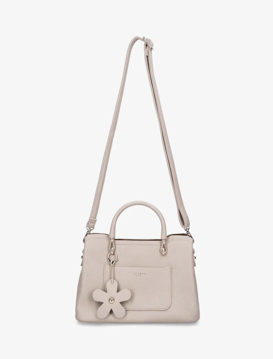 Sac bandoulière Anaïs - Beige - Image 3