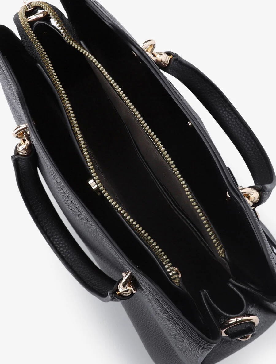 Sac bandoulière Anaïs - Noir - Image 4