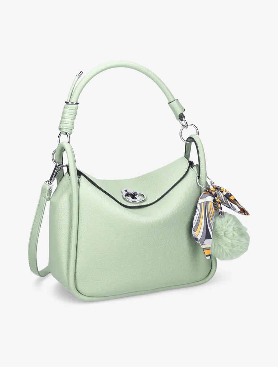Sac bandoulière Andréa - Vert pistache - Image 3