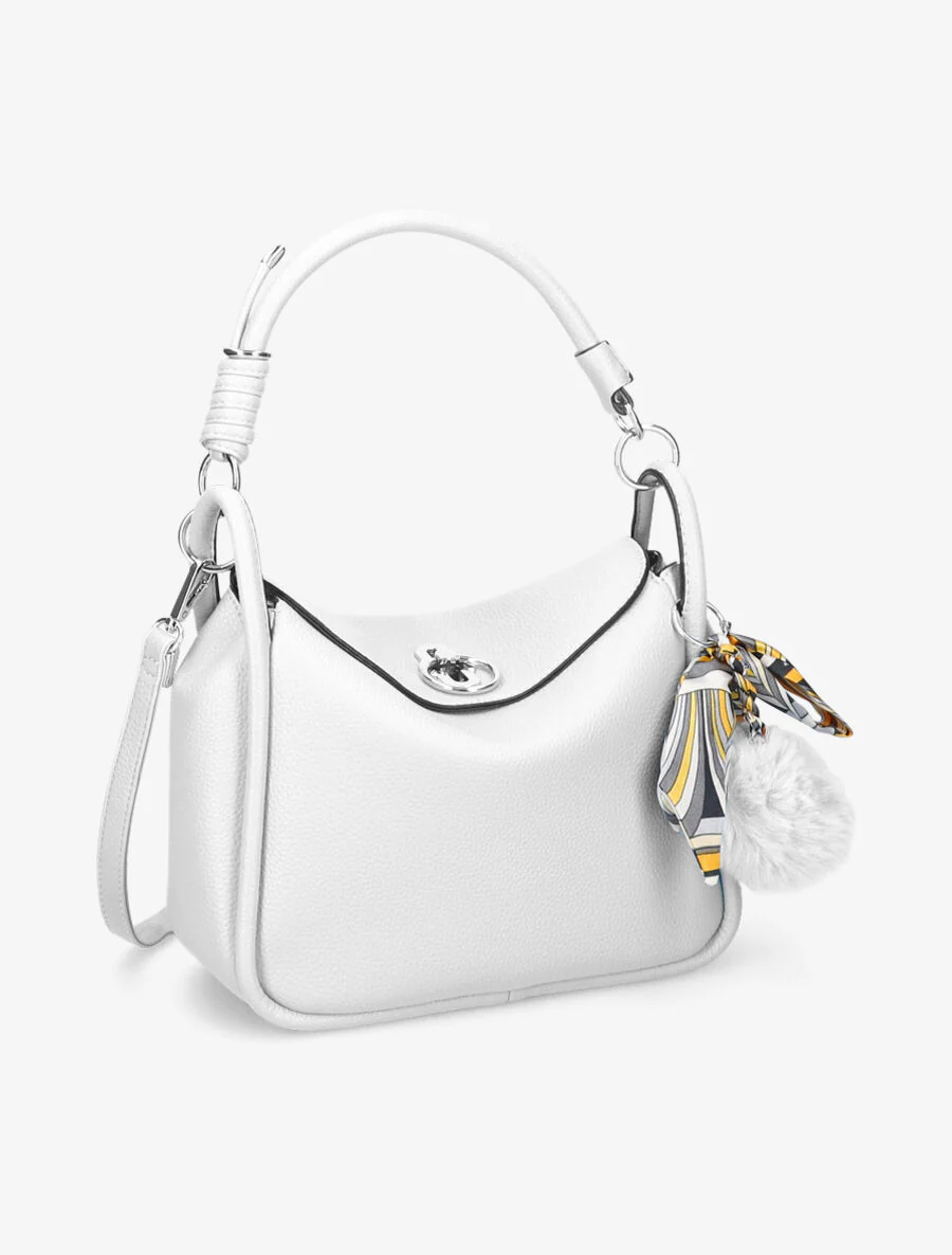 Sac bandoulière Andréa - Blanc - Image 3