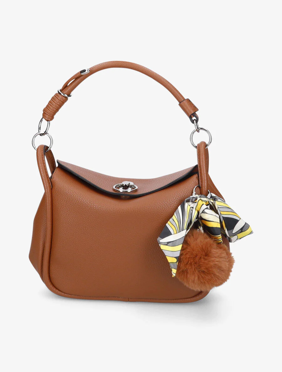 Sac bandoulière Andréa - Camel