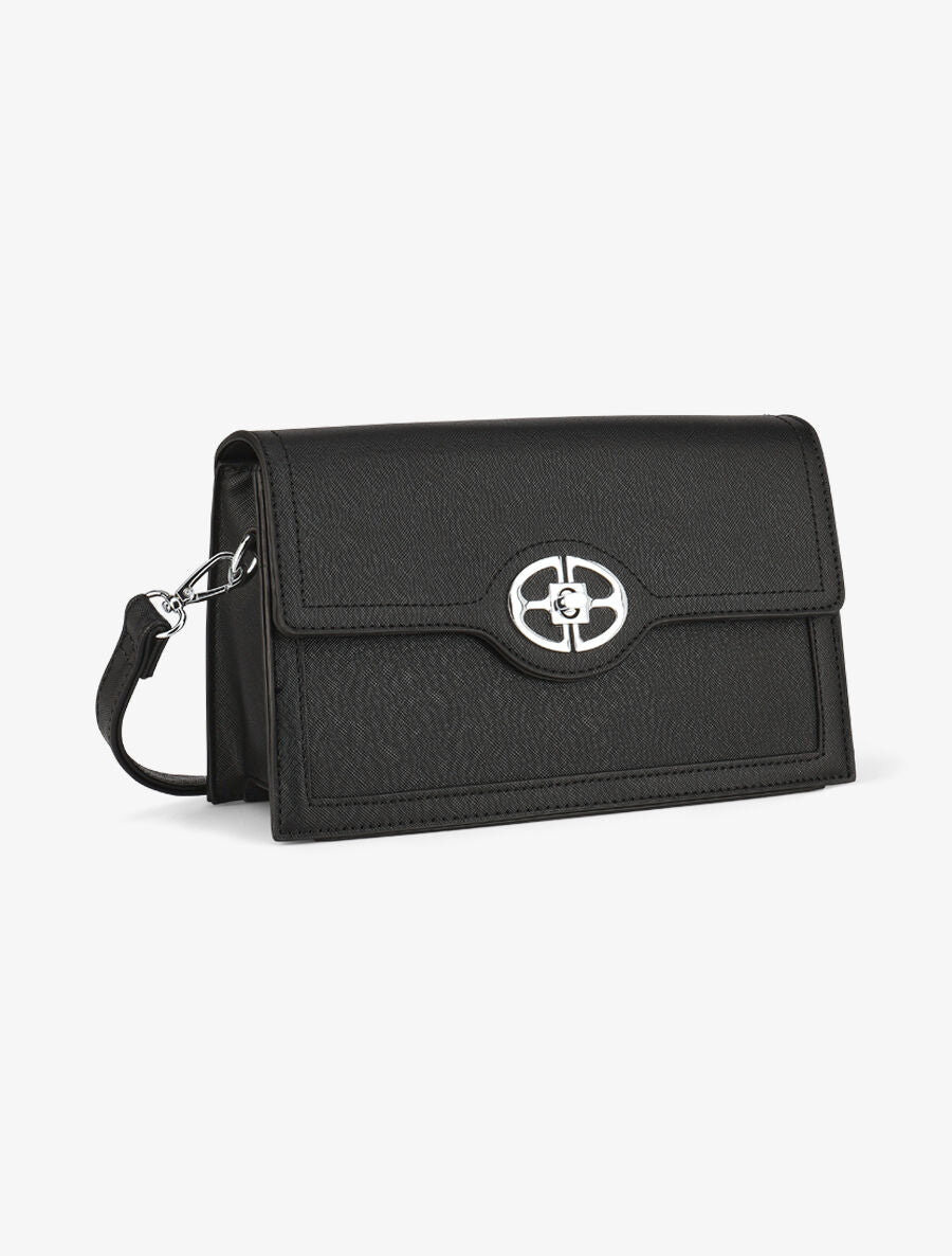 Sac bandoulière Bertha - Noir - Image 3