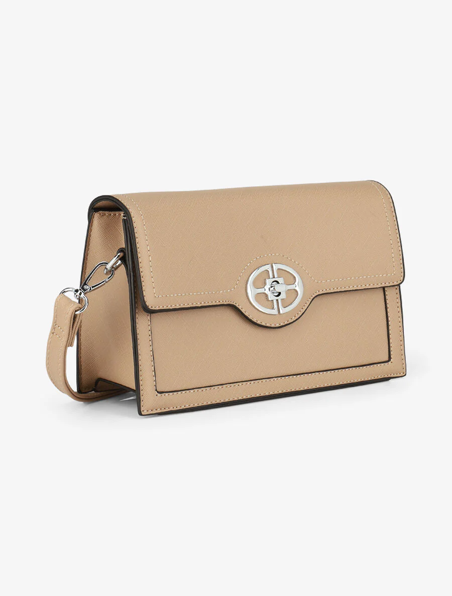 Sac bandoulière Bertha - Taupe - Image 3