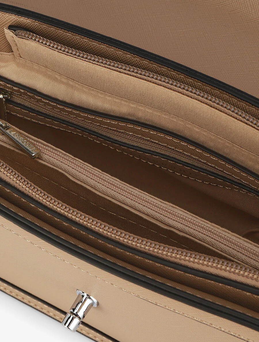 Sac bandoulière Bertha - Taupe - Image 4