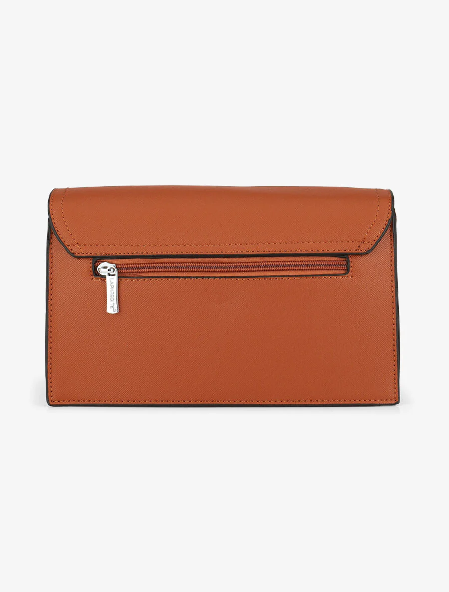Sac bandoulière Bertha - Camel - Image 2