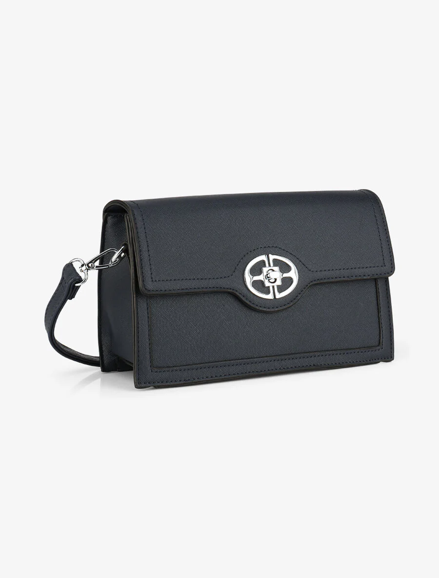 Sac bandoulière Bertha - Marine - Image 3