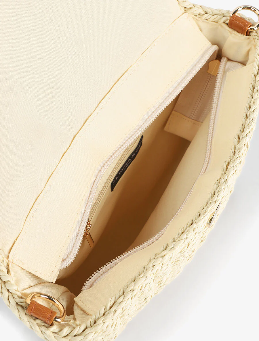 Sac bandoulière Carlota - Beige - Image 5