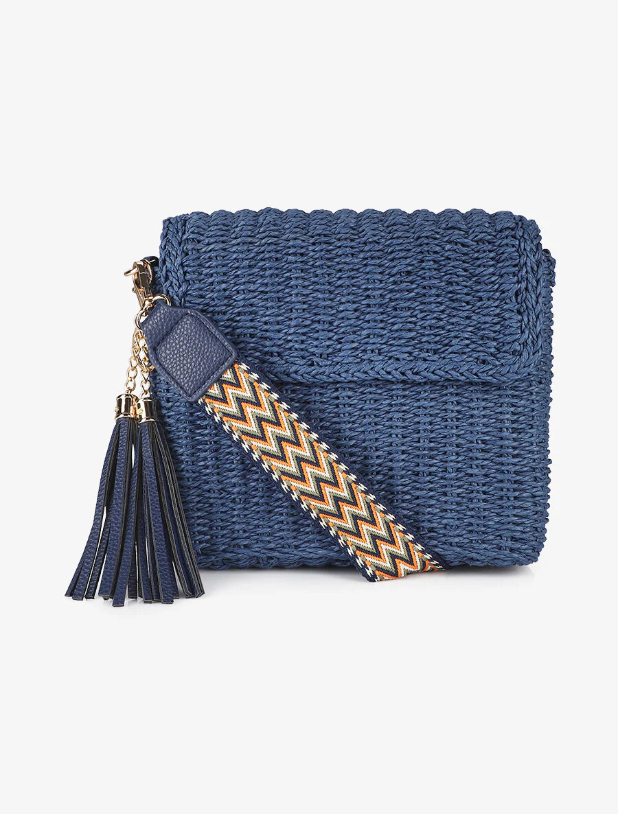 Sac bandoulière Carlota - Marine
