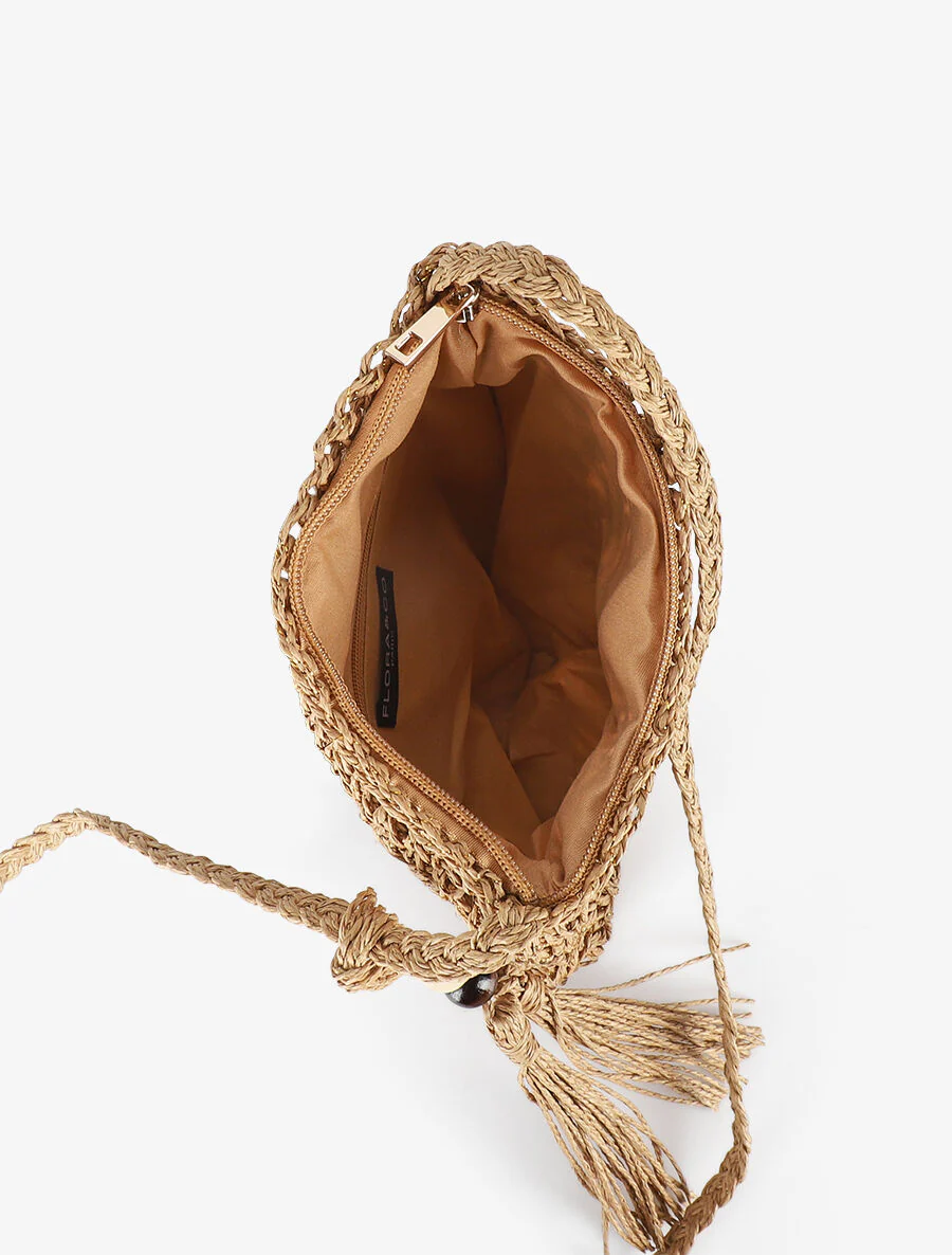 Sac bandoulière Cecilia - Café au lait - Image 4