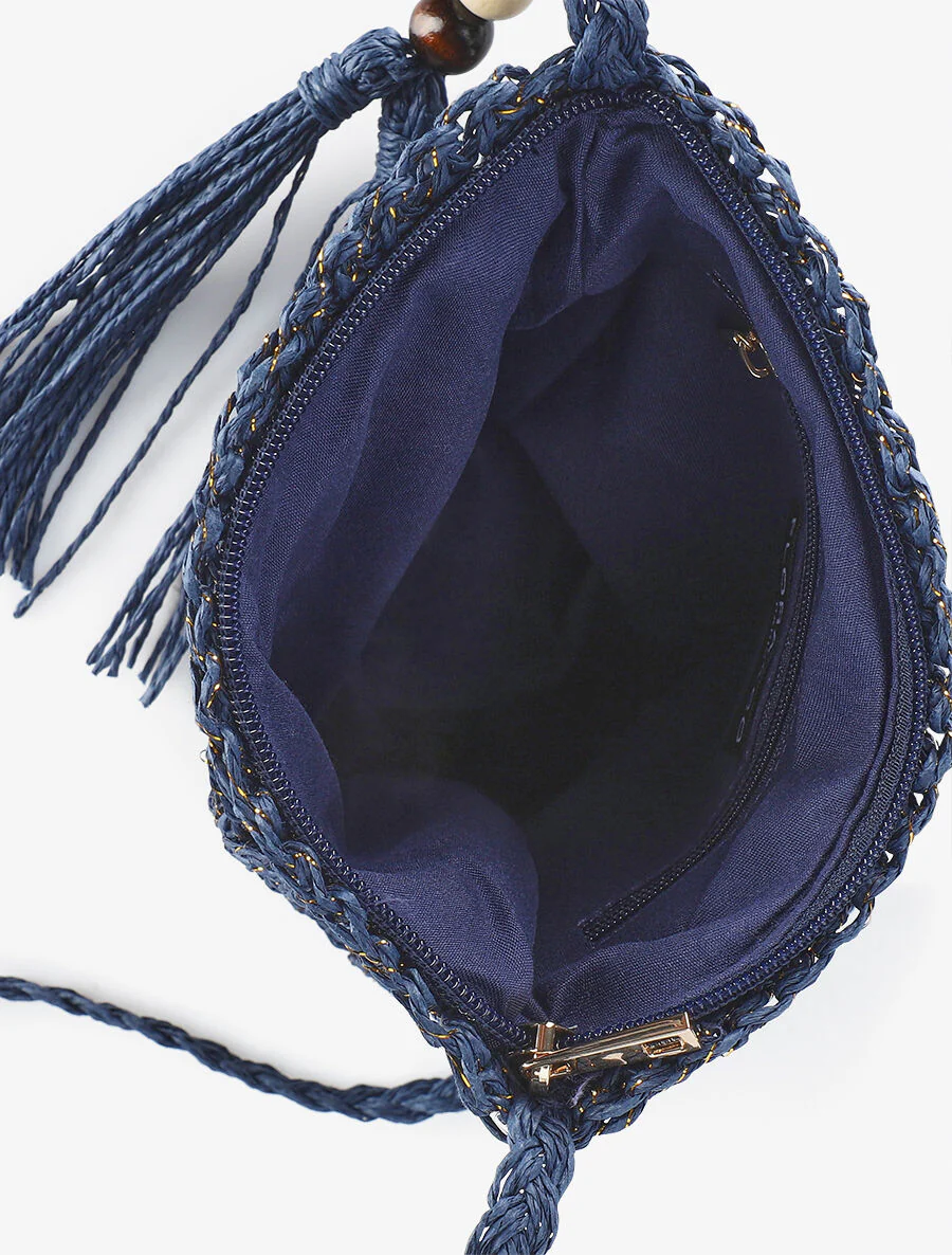 Sac bandoulière Cecilia - Marine - Image 4