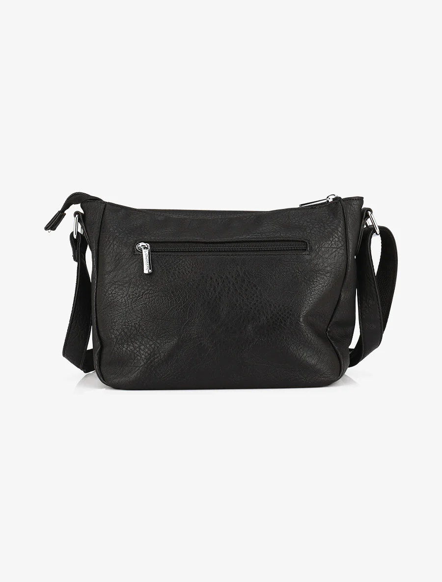 Sac bandoulière Célia - Noir - Image 2