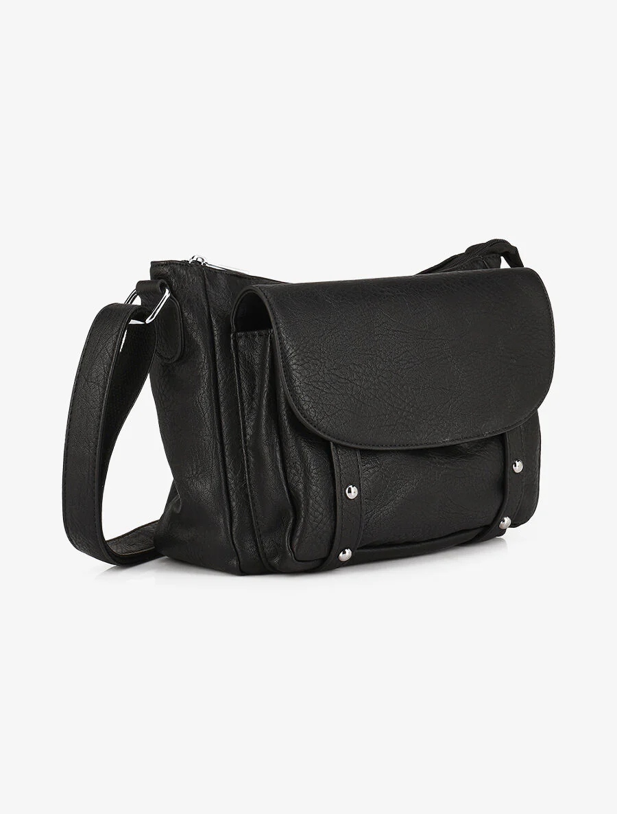 Sac bandoulière Célia - Noir - Image 3