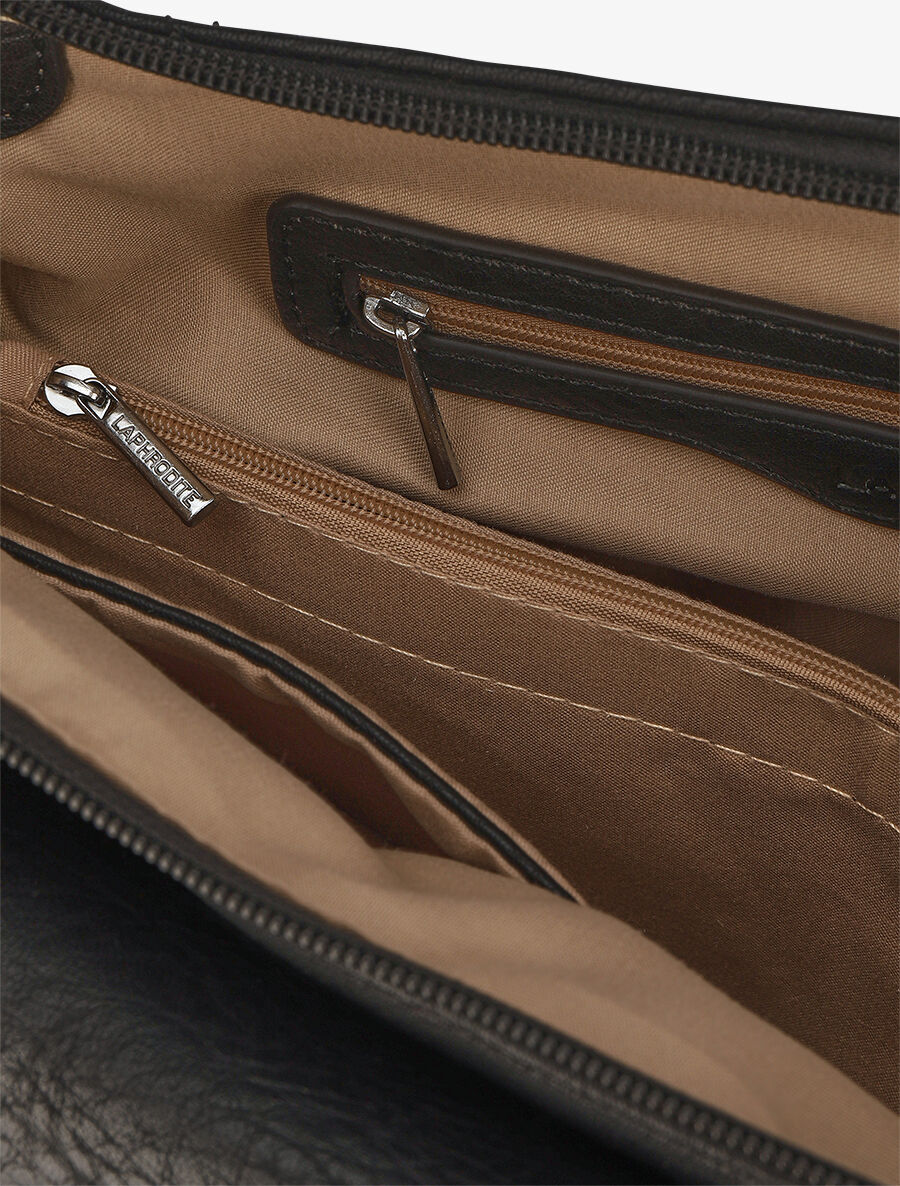 Sac bandoulière Célia - Noir - Image 4