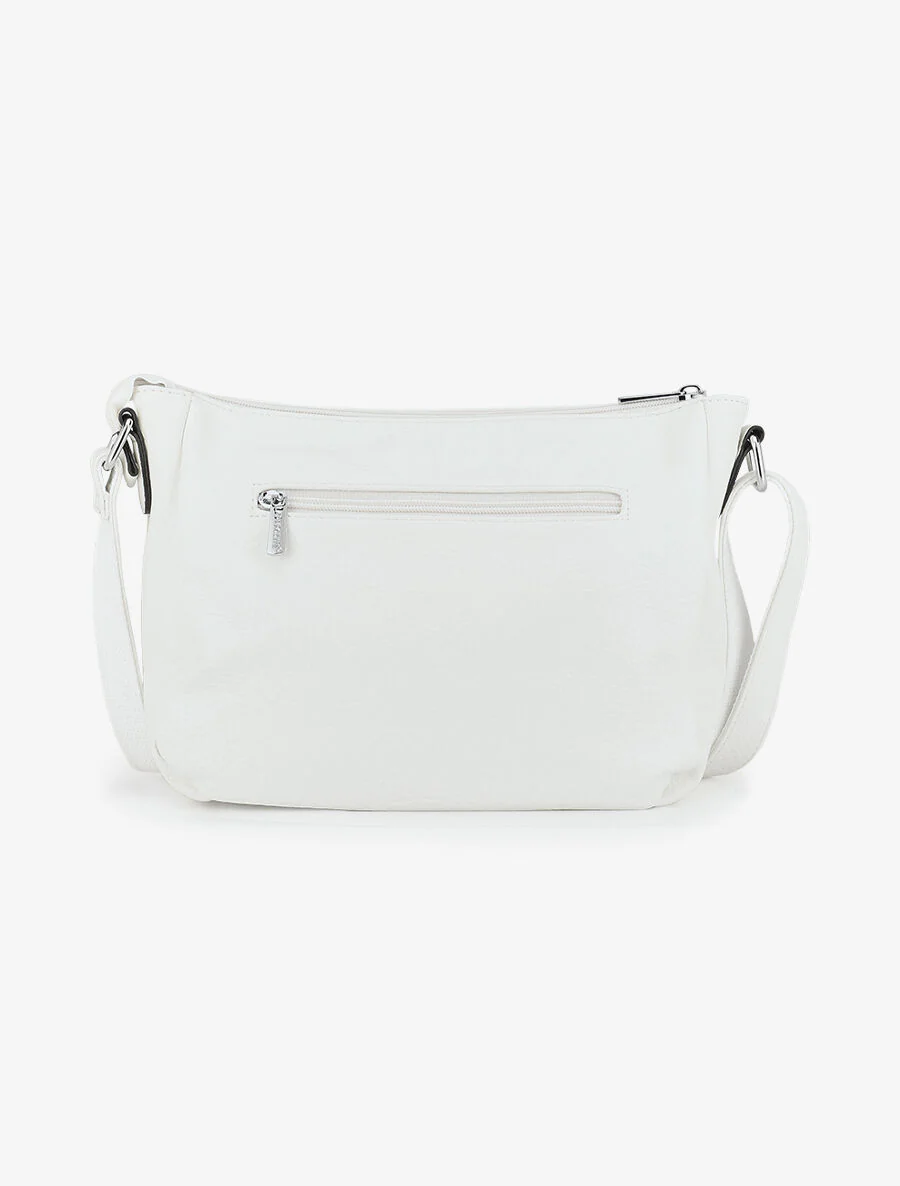 Sac bandoulière Célia - Blanc - Image 2