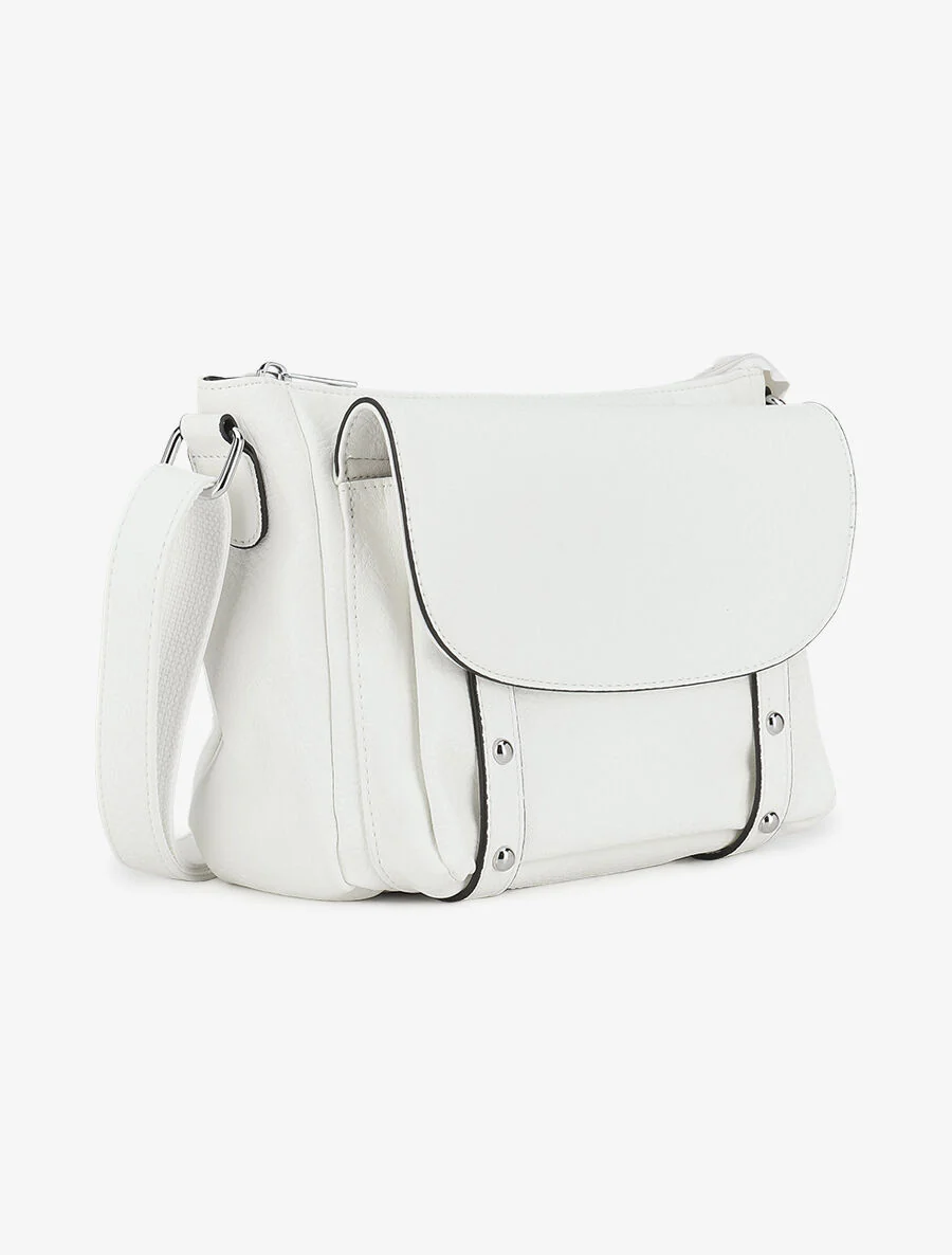 Sac bandoulière Célia - Blanc - Image 3