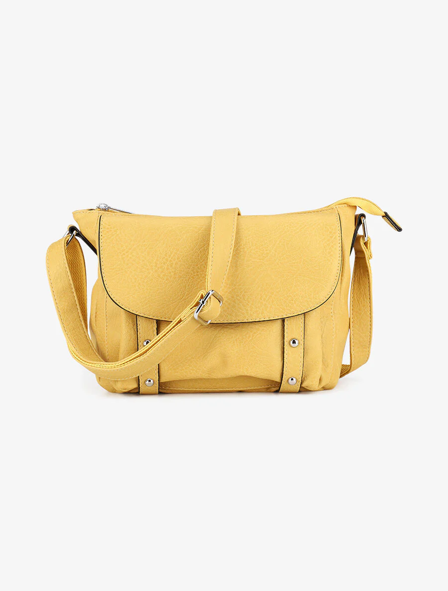 Sac bandoulière Célia - Jaune