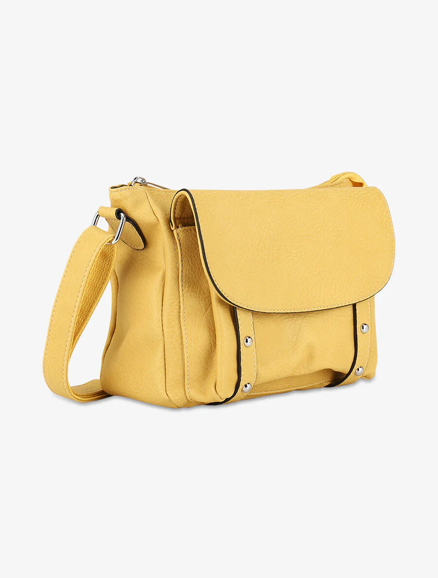 Sac bandoulière Célia - Jaune - Image 3