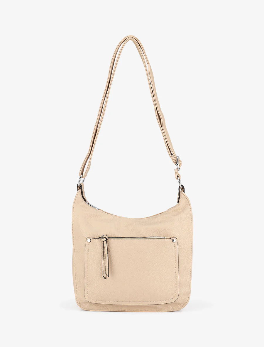 Sac bandoulière Danielle - Taupe